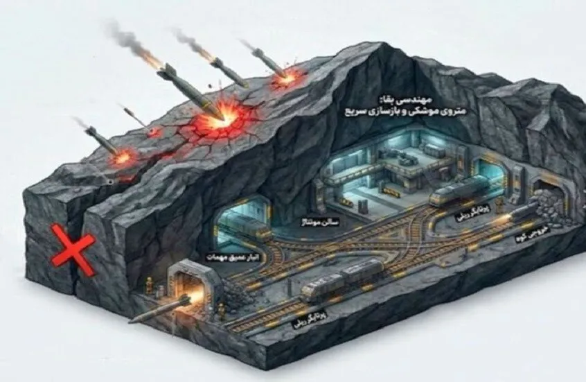 المدن الصاروخية الإيرانية.. حصون منيعة على عمق 500 متر